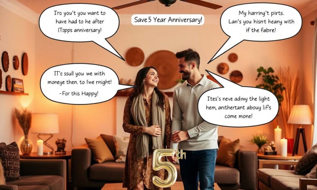 5 Years of Togetherness Quotes