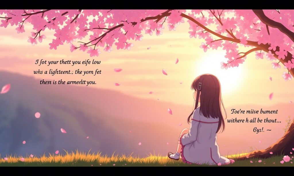 Cute Anime Love Quotes for Lighthearted Romance