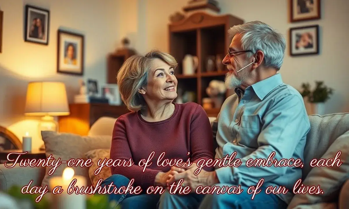 Heartfelt 21st-Anniversary Quotes & Wishes to Celebrate Lasting Love