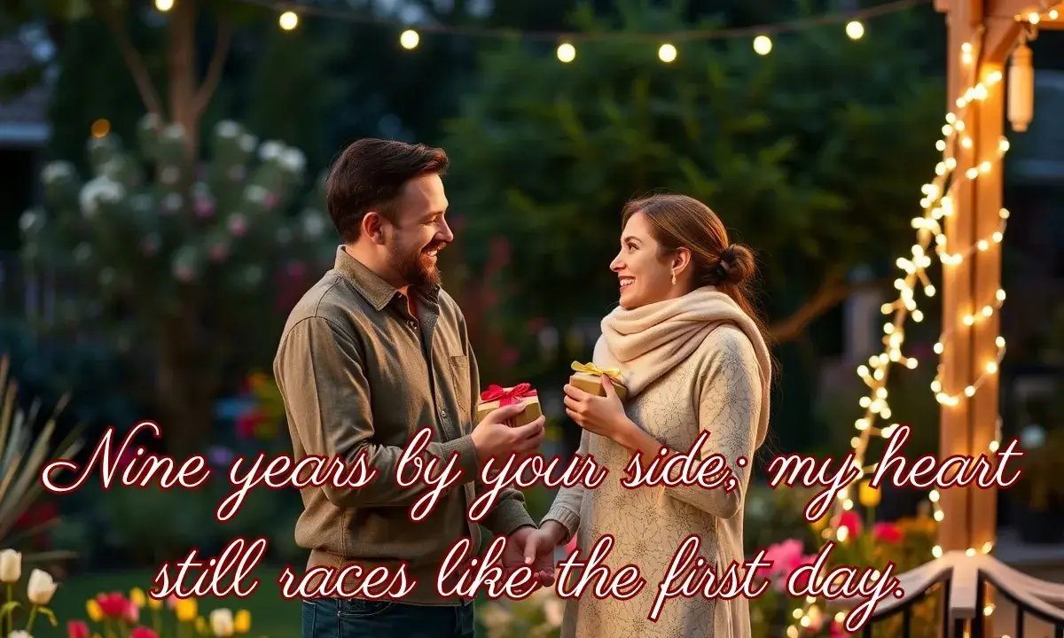 9 Years of Togetherness
